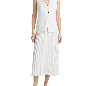 Derek Lam 10 Crosby Sleeveless Twofer Midi Dress
